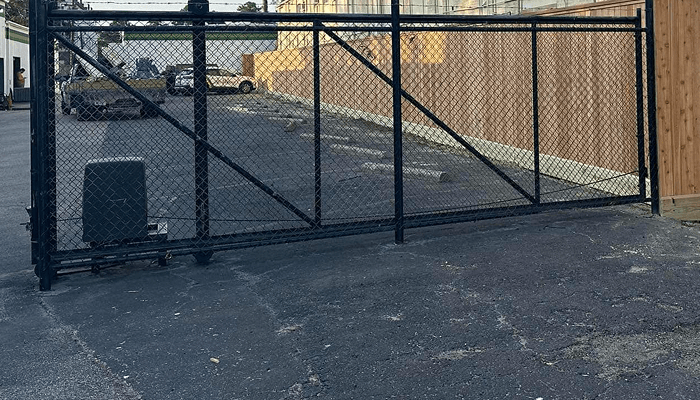 beautiful houston automatic gate