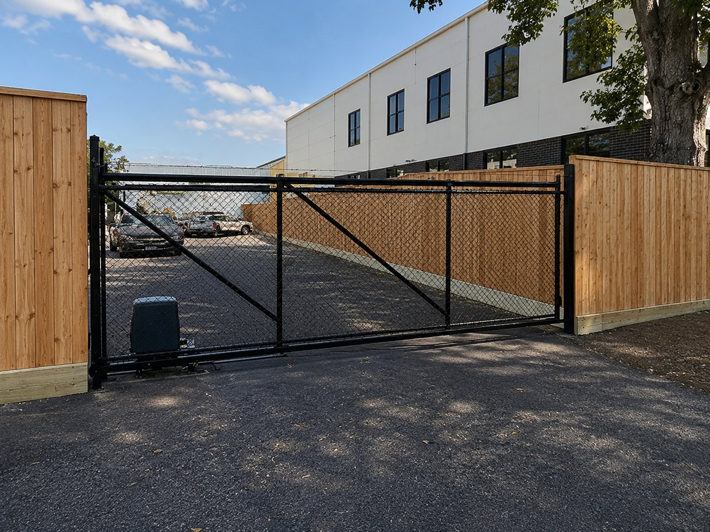 automatic metal driveway gates in houston