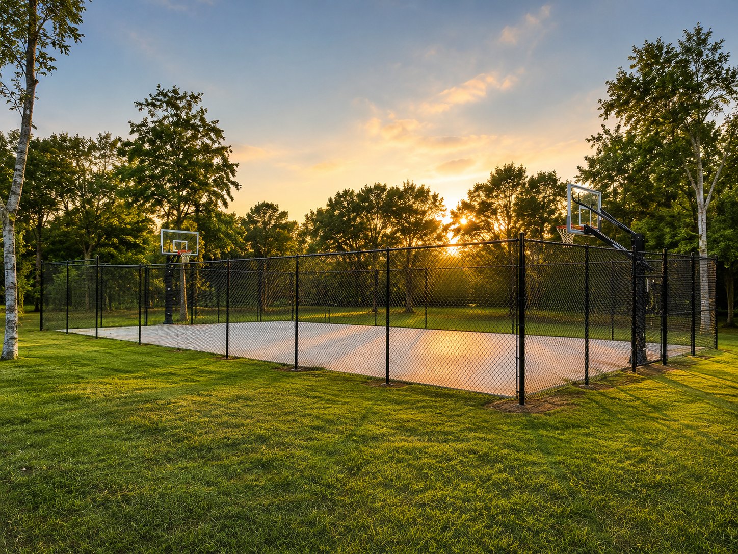 Beautiful Chain Link Fence - Jorge Torres Fence